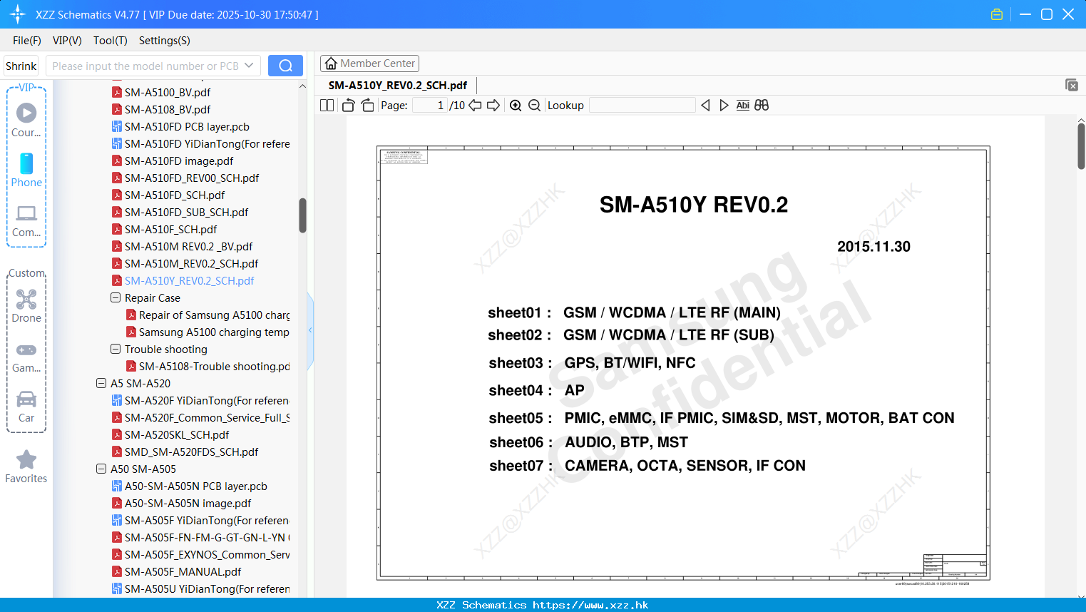 Samsung SM-A510Y_REV0.2_SCH